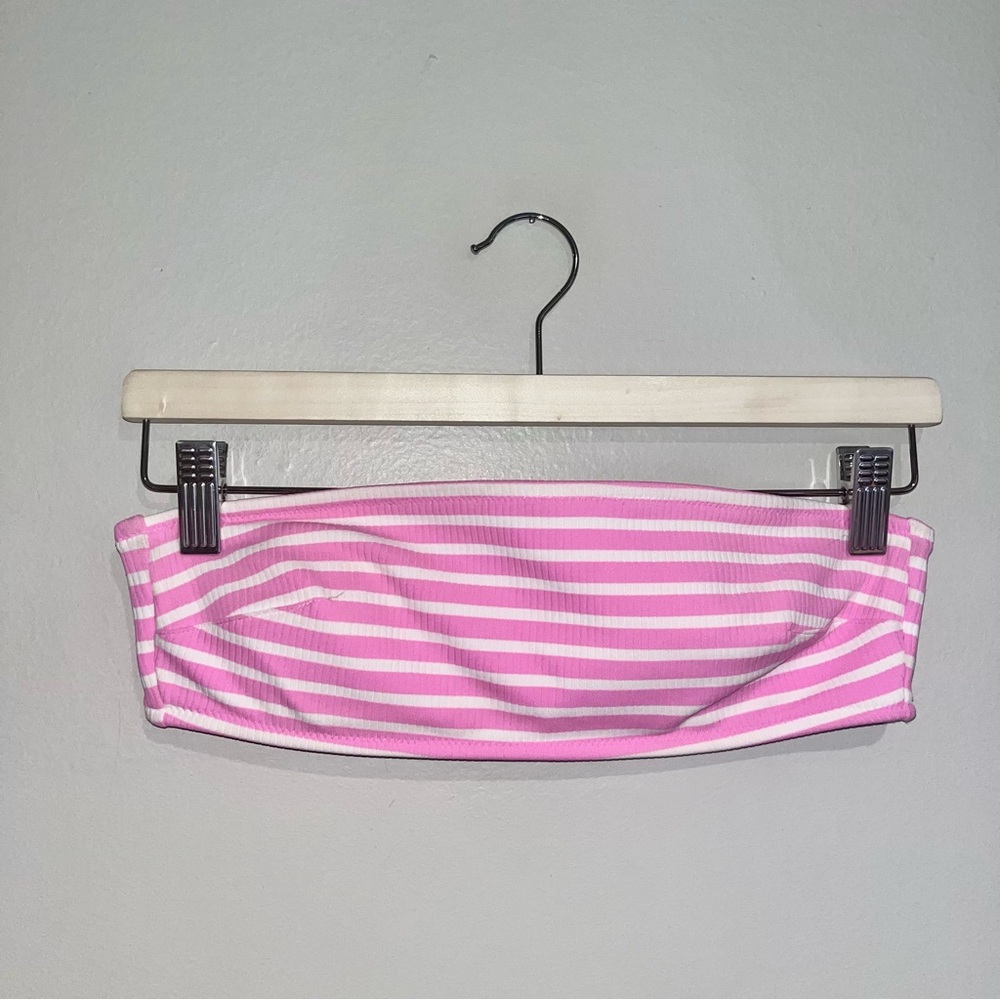 Aerie Ribbed Striped Bikini Sz S
